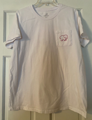 IVORY ELLA T-Shirt Elephant Size XL(?) 22" Chest Short Sleeve One-Pocket  Women's | eBay
