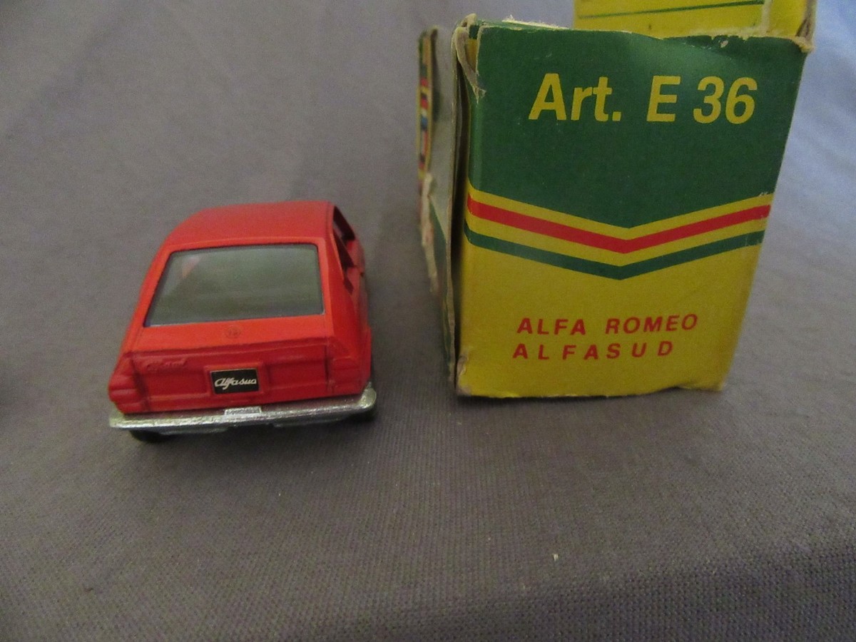 POLITOYS E36 ALFA Romeo Alfasud red 1/43 vintage rare rare EUR 1,00
