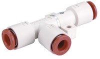 Smc Vacuum Ejector, Inline, Body Ported With 5/16 Tube Pressure Port Size And Smc Vacuum Ejector, Inline, Body Ported With 5/16 Tube Pressure Port Size And