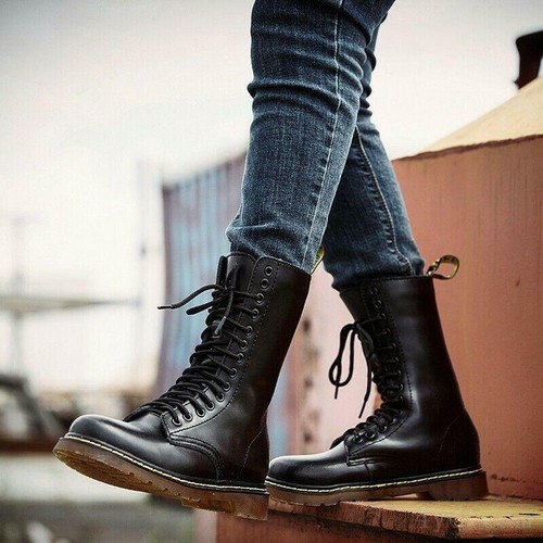 Ankle Boots Work Casual Combat Shoes 