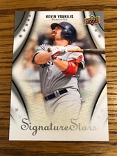 Kevin Youkilis 2009 Upper Deck Signature Stars Red Sox Card #73   *3283*