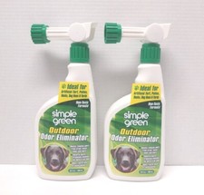 Simple Green Outdoor Odor Eliminator for Pets Dogs Non-Toxic 32oz-Lot of 2