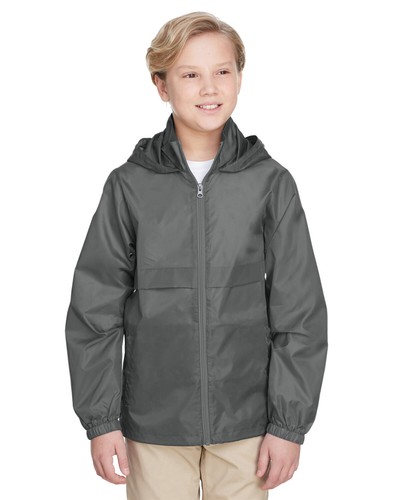 Team 365 Youth 100% Polyester Zone Protect Lightweight Jacket TT73Y S-XL - Picture 6 of 12