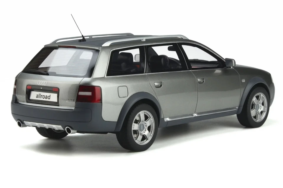 1/18 AUDI A6 C5 AVANT ALLROAD QUATTRO 2000 SILVER ARGENTO OTTOMOBILE OT393 RARE - Immagine 2 di 4