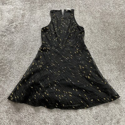 chinese dress ladies BCBGeneration Women's Puff Sleeve A Line Dress, Black Multi, 0 at Amazon  Women's Clothing store main image 1