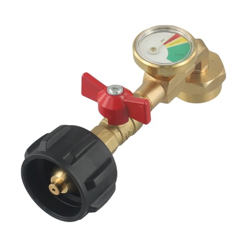 High Quality Solid Brass Propane Filling Adapter Ensures Better Sealing - Picture 2 of 12