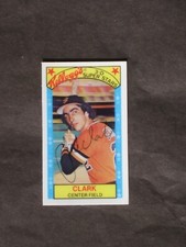 1979 Kelloggs # 40 Jack Clark Giants 1 of 3 ERROR VARIATION READ DESCRIPTION MT