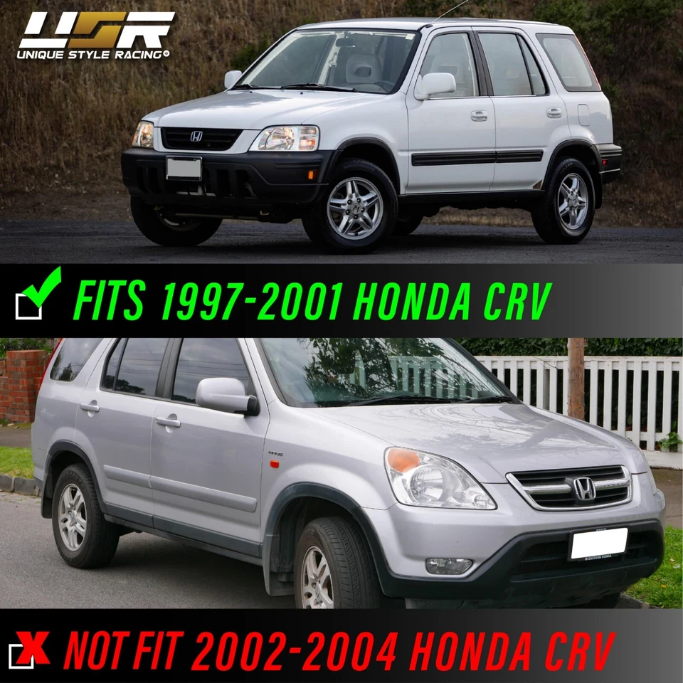 DEPO Euro Smoke Front Bumper Side Marker Reflector For 1997-2001 Honda CR-V CRV - Image 2 of 4