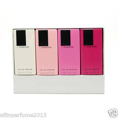 Aura by Swarovski Fragrance Collection Eau De Parfum 4 x 5 ml Mini