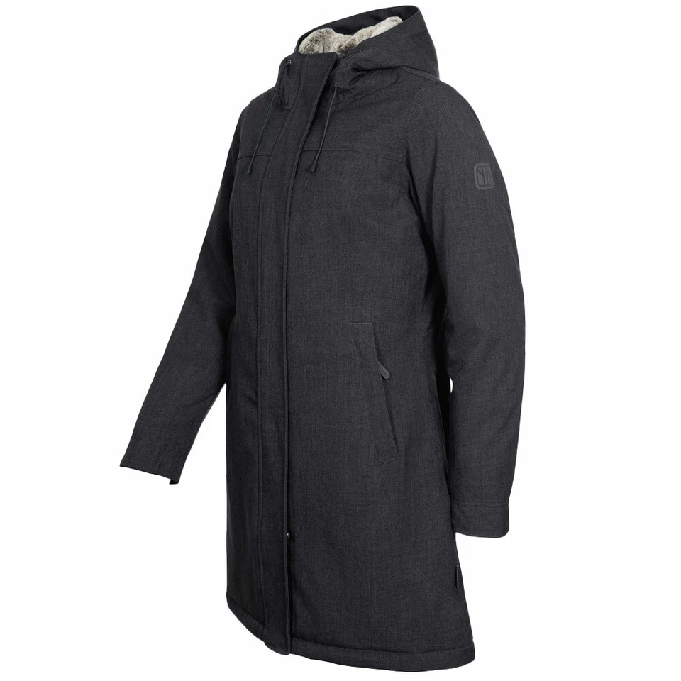 Elkline Apres Ski Damen-Regenparka Hiver-Jacke Hiverjacke Outdoor-Mantel Gris - Photo 2/4