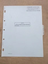 John Deere 36 Snow Thrower Parts Catalog, PC-877