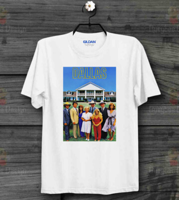 Dallas T Shirt 80er Classic TV Serie J R Cool Vintage Unisex T Shirt