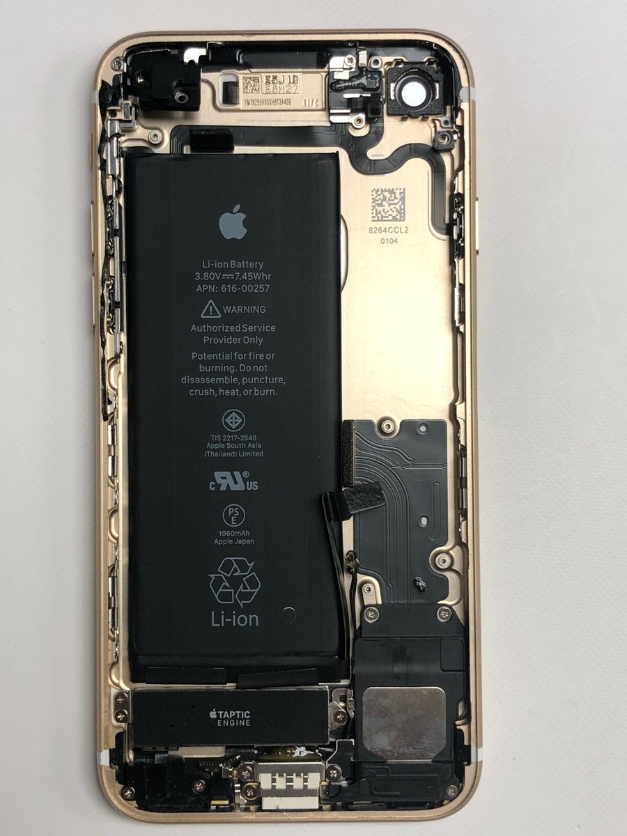 Genuine Used Chassis Housing with parts for Apple iPhone 7