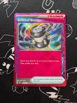 Brilliant Blender 164/191 Pokemon TCG Scarlet & Violet Surging Sparks Ace Spec