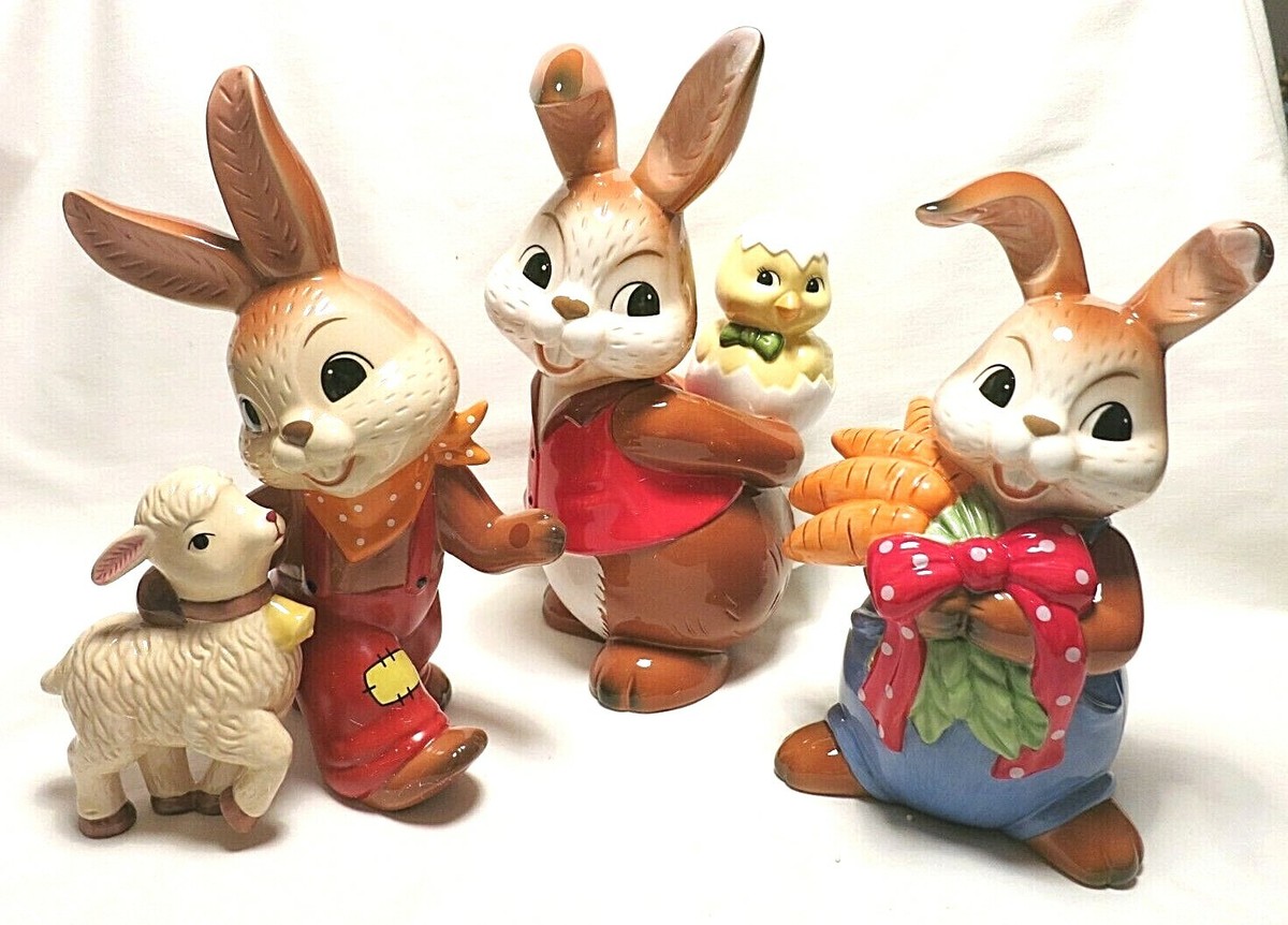 Goebel Hase Osterhase Weggefährten Huckepack 26 cm groß Ein Leckerbissen