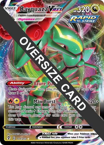 Rayquaza VMAX 111/203 Jumbo Cards