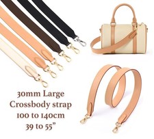 30mm Large Vachetta Crossbody Leather Strap - 6 colors - for Speedy 20 Alma bag