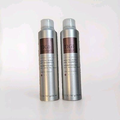 2 TIGI REVITALISING DRY SHAMPOO SPRAY 5.2oz Each NEW