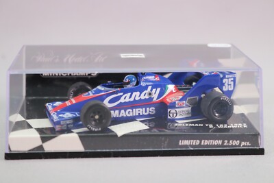 Minichamps 1:43 B. Giacomelli Toleman TG183 Formule 1 1983 CK999471 modèle voiture CK999471