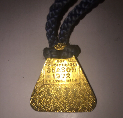 VFL Park member badge 'M' 1972 medallion - Imagen 3 de 3