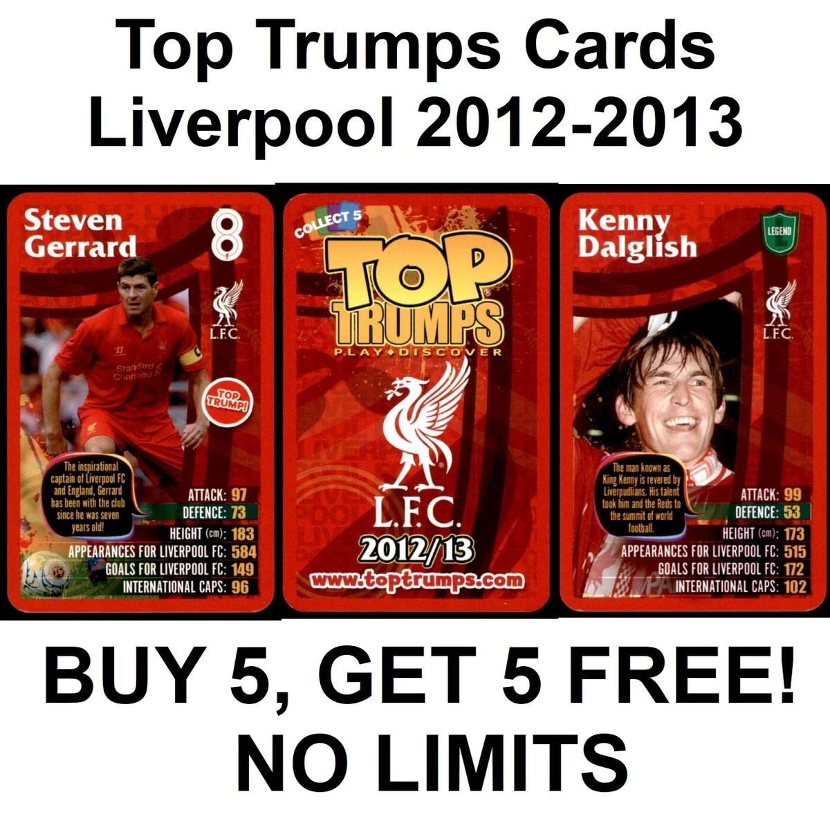 Liverpool top trumps 2025