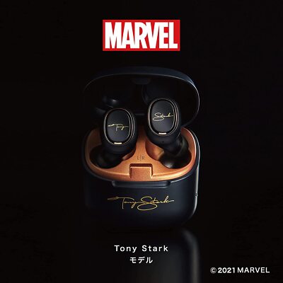 audio-technica MARVEL Tony Stark Model Wireless Headphone Earphone