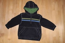 EUC Gymboree Boys Size 4 Navy Blue Green Lined Jacket Coat Spring Summer Fall
