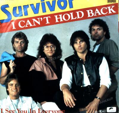 Survivor - I Can't Hold Back / I See You In Everyone 7in 1984 (VG+/VG+) '