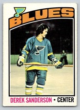 1976-77 O-Pee-Chee #20 Derek Sanderson Low Grade (ref 215971)