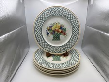 Set of 5 Villeroy Boch BASKET Dinner Plates