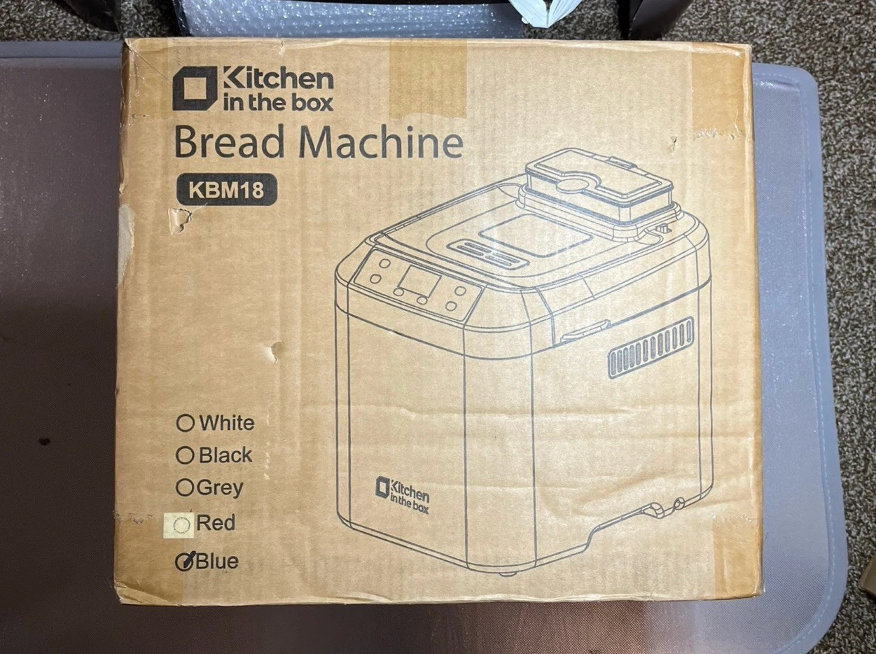 Kitchen in the box KBM18 Bread Machine 550W 120V Pink Electric Appliance
Opens in a new window or ta