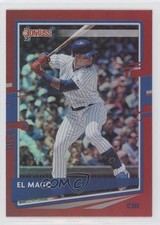 2020 Panini Donruss Nickname Variation Holo Red Javier Baez (El Mago) #90 7ka