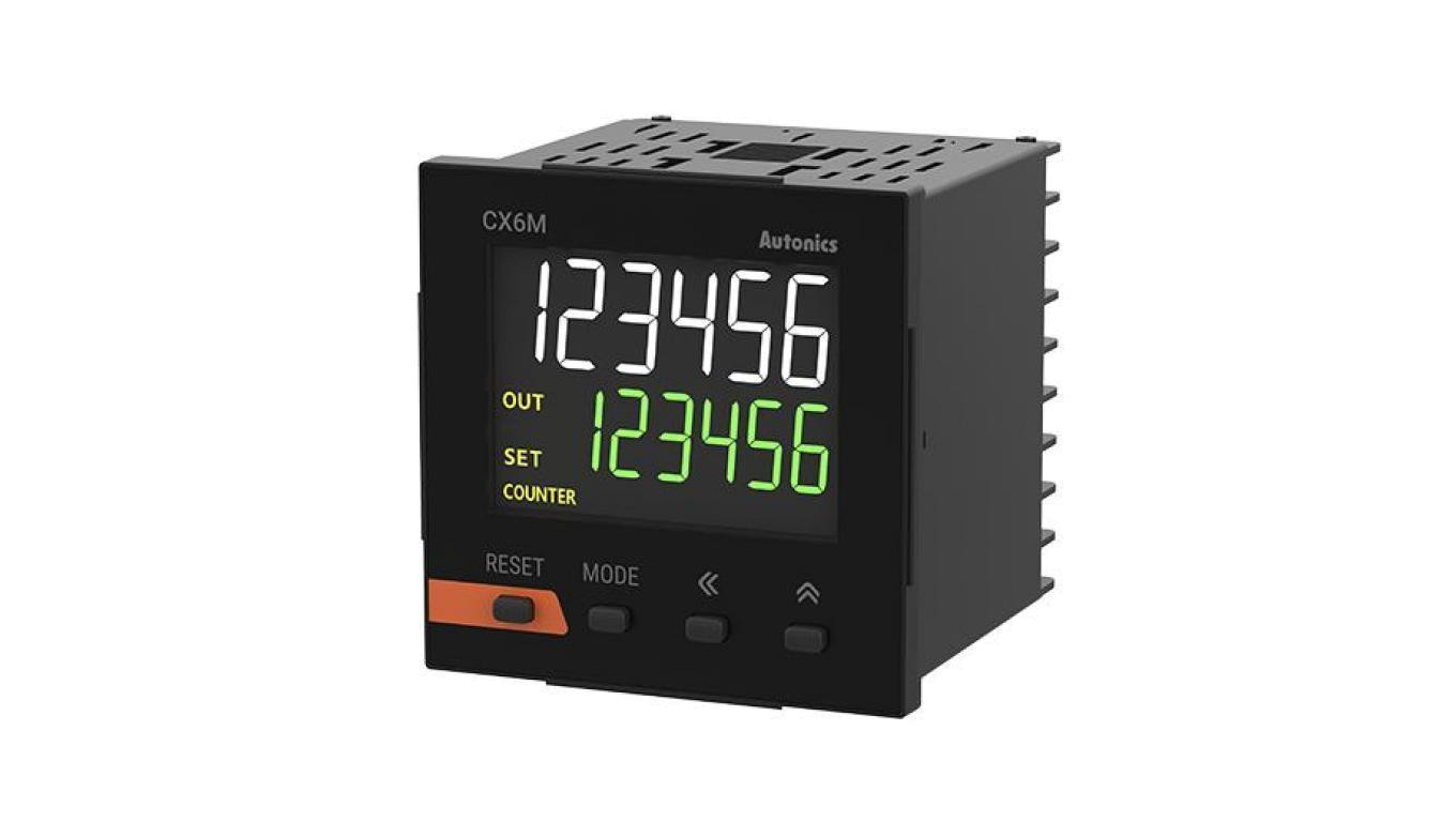 Counter: electronic LCD time/pulses SPDT IN 1: voltage /T2UK