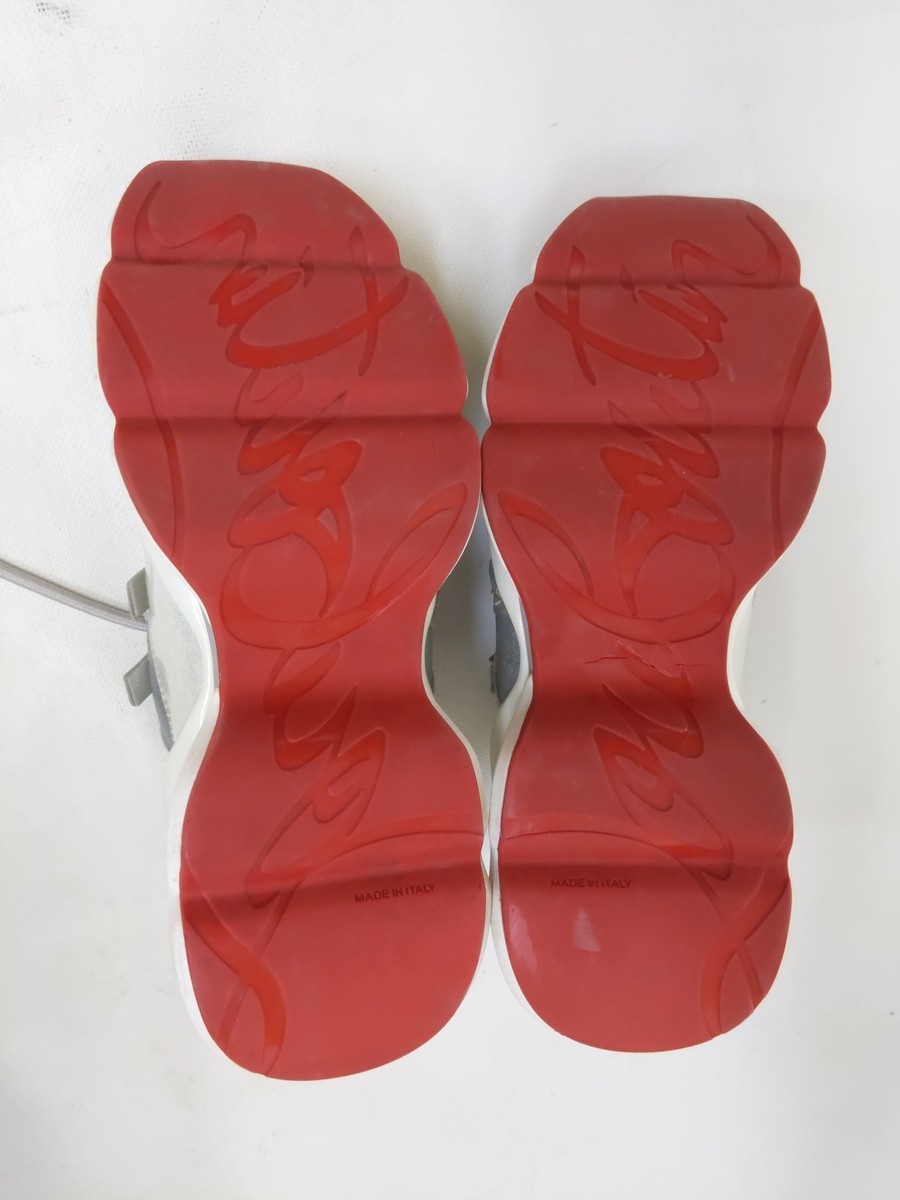 $1195 CHRISTIAN LOUBOUTIN 35.5 Sneakers Red Runner Donna