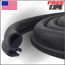 Door Weather Stripping Automotive 20' Car Rubber Edge Trim Seal Strip Gasket