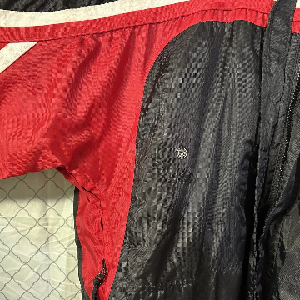 CCM Detroit Red Wings Sudadera con Capucha Abrigo de Invierno Juvenil Grande Negro NHL Cosido/Cosido Foto 4 de 4