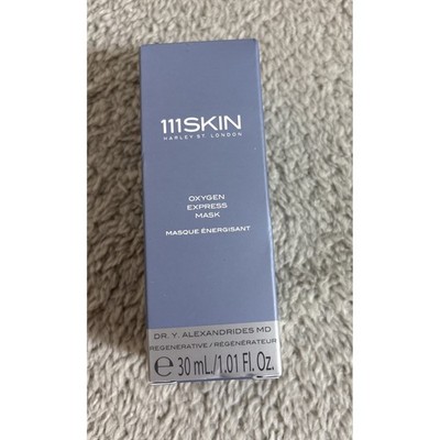111SKIN Oxygen Express Mask Tighten Refine Tone 1 fl.oz. 30 ml. Travel Size New