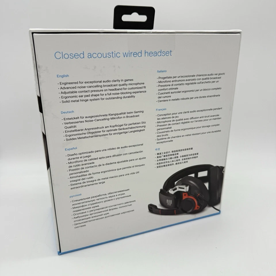 Sennheiser GSP 600 Professional Gaming Headset Wired Closed Acoustic PC+Mac+Xbox - Image 2 of 2