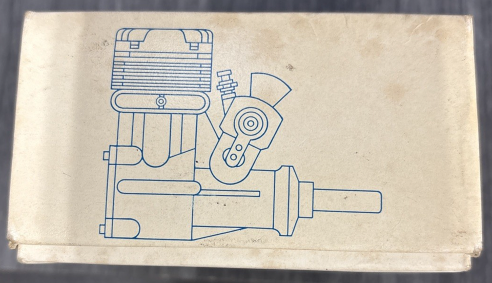 vintage-1974-flash-model-airplane-engine-35-star-light-hou-industry-nib