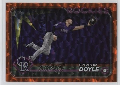 2024 Topps Series 2 Orange Foil 45/299 Brenton Doyle #574 03xg