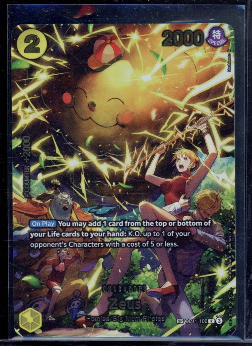 Zeus 2026 Adventure on Kami's Island #OP11-106 Foil (SP) Price