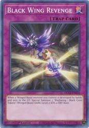 Black Wing Revenge DLCS-EN033 Common 1st Edition Yu-Gi-Oh!