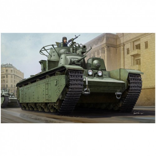 Hobby Boss - Soviet T-35 Heavy Tank - 1938/1939 - 1:35 - 630 Teile-image
