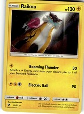 Raikou Holo Rare Shining Legends 32/73 LP