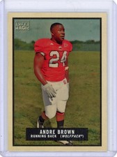 2009 TOPPS MAGIC ANDRE BROWN #184 SET BREAK NC STATE WOLFPACK