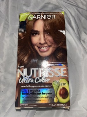 Garnier Nutrisse Ultra Color Nourishing color Golden Mahogany Brown B4