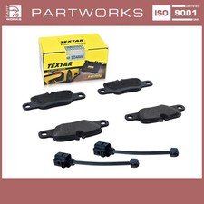 Bremsbeläge + Warnkontakte + Federbleche für PORSCHE Panamera 970 HINTEN