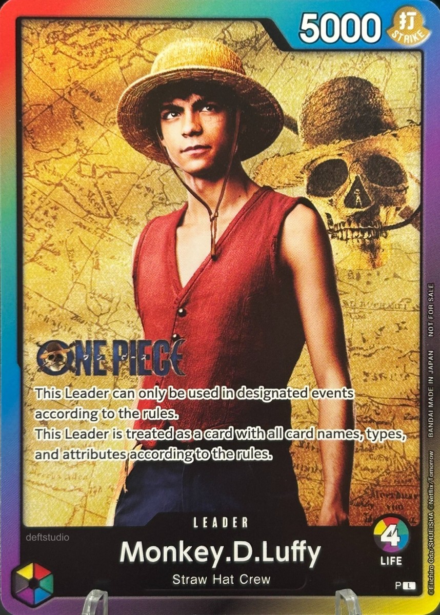 ルフィ　プロモ　英語　2023 sealed battle vol.1 Monkey.D.Luffy • Sealed Battle 2023 Vol 1 Live Action Promo One