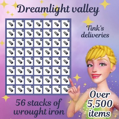 Dreamlight Valley Resources   Schmiedeeisenpaket