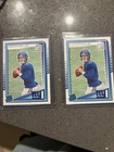 2025 Panini Donruss Jaxson Dart  Base RC #400 Giants